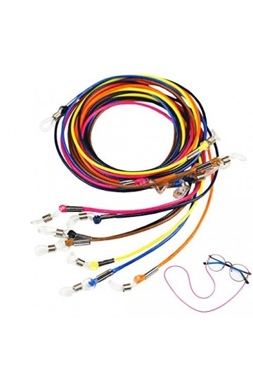 Jixin4you Cordon à Lunettes de Vue Fantaisie 5Pcs Couleur Aléatoire