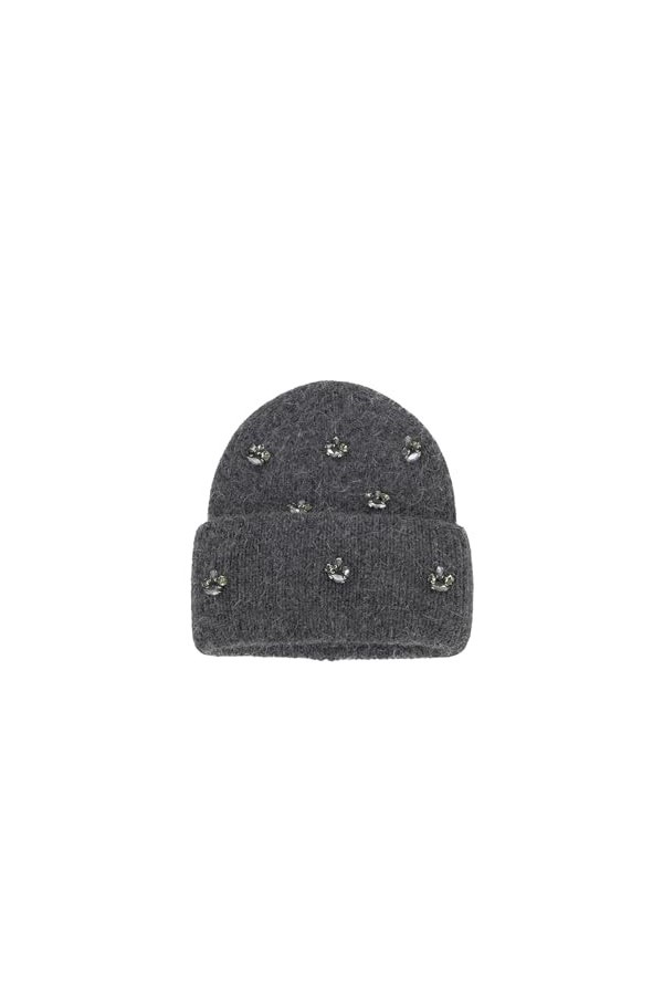 QUEEN HELENA Chapeaux dhiver pour Femme CP06 Noir, Taille Unique