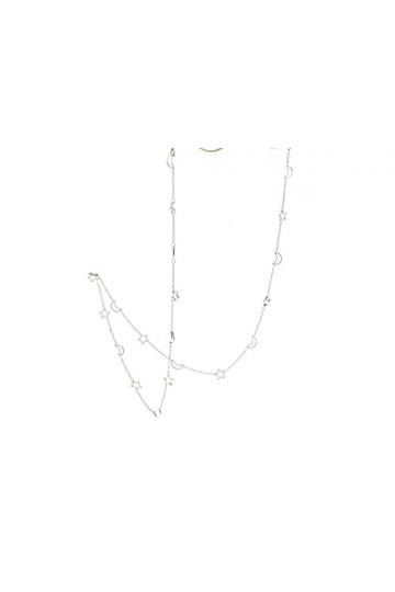 Longe de lunettes Chaînes de lunettes for femmes Chaînes de masque détoile et de lune en métal Sangles de lunettes de soleil