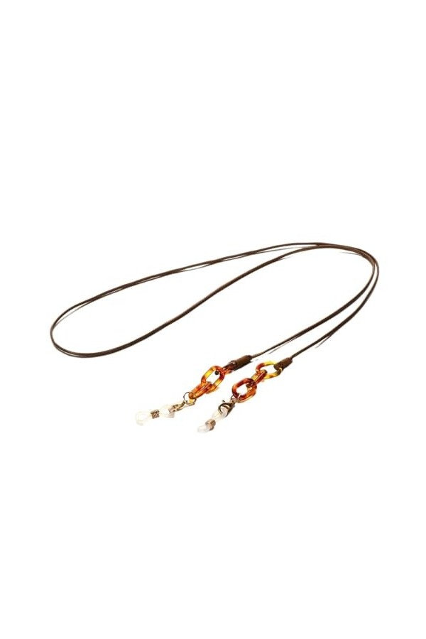 Accessoires collier sangle Anti-perte chaînes de lunettes cordons de lunettes lanières de lunettes de soleil Color : Khaki, 