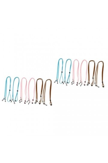 Uonlytech 12 Pcs Lunettes Corde Sport Spectacle Sangle Lunettes Retenue Lunettes Chaînes Lanière Lunettes Cou Natation Lunett