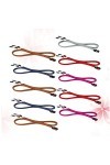 Mikikit 10 Pièces Sangle De Cordon De Lunettes De Soleil Lanière De Cordon De Lunettes Cordon Ajustable Cordons De Lunettes R