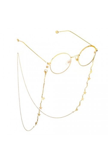 DAVBIR Chaînes de lunettes, lanière de lunettes pour femmes, retenue de lunettes élégante