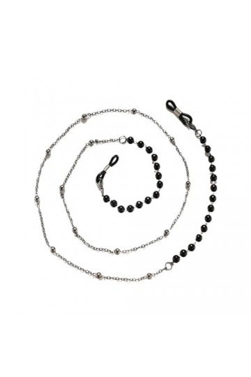 Collier de lanière de lunettes de soleil for femmes, perles, chaînes de lunettes, cordon de lunettes, bijoux, accessoires Co