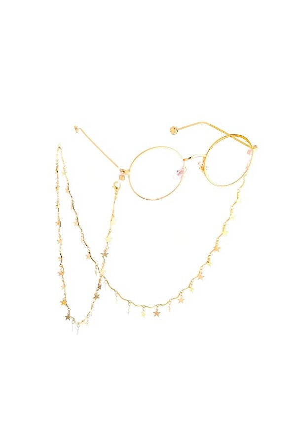 WEPINS Sangle de Lunettes Chaînes de Lunettes for Femmes Cordon de Lunettes élégant