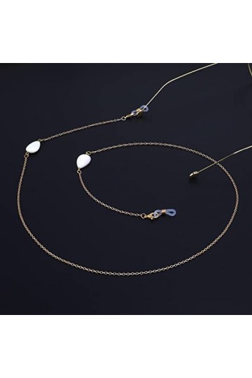 WEPINS Chaînes Lunettes Longe for Femmes Simple Anti-Perte Lunettes retenue élégant Lunettes Cordon