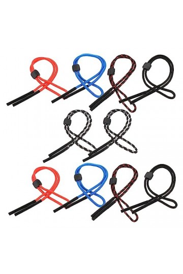 DOITOOL 10 Pièces Lanière De Lunettes Chaîne De Lunettes Sangle Anti-Oreille Sangle De Lunettes De Sport Lanières Pour Femmes
