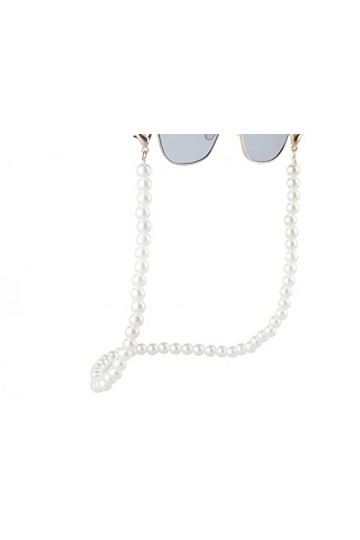 HIJAN Sangle de lunettes chaînes de lunettes for femmes perle masque lanière rétro élégant sangles de lunettes de soleil