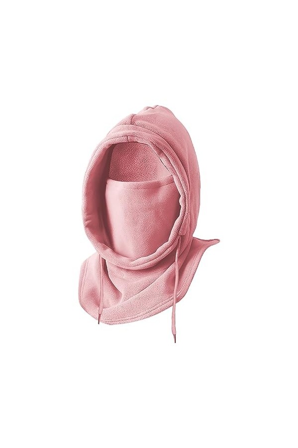 NLAND Cagoule Chaude Femme Hiver Balaclava Cyclisme Coupe-Vent Polaire Cache-Cou Outdoor Ski Chapeau Beige 