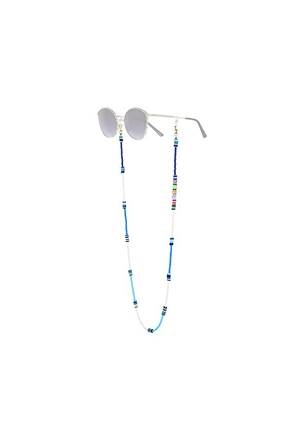 C·QUAN CHI Collier Mauvais Oeil Porte-chaînes De Lunettes Pour Femmes Lanière De Lunettes Retenue De Cordon De Lunettes