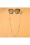 C·QUAN CHI Lunettes Masque Chaîne Collier Chaînes Lunettes De Retenue Titulaire De Masque Perlé Longe Lunettes Cou Chaîne San