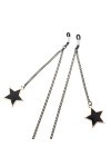 HOOENG Sangle Lunettes chaînes for Femmes Noir étoile Pendentif Lunettes retenue élégant Lunettes retenue Lunettes Cordon