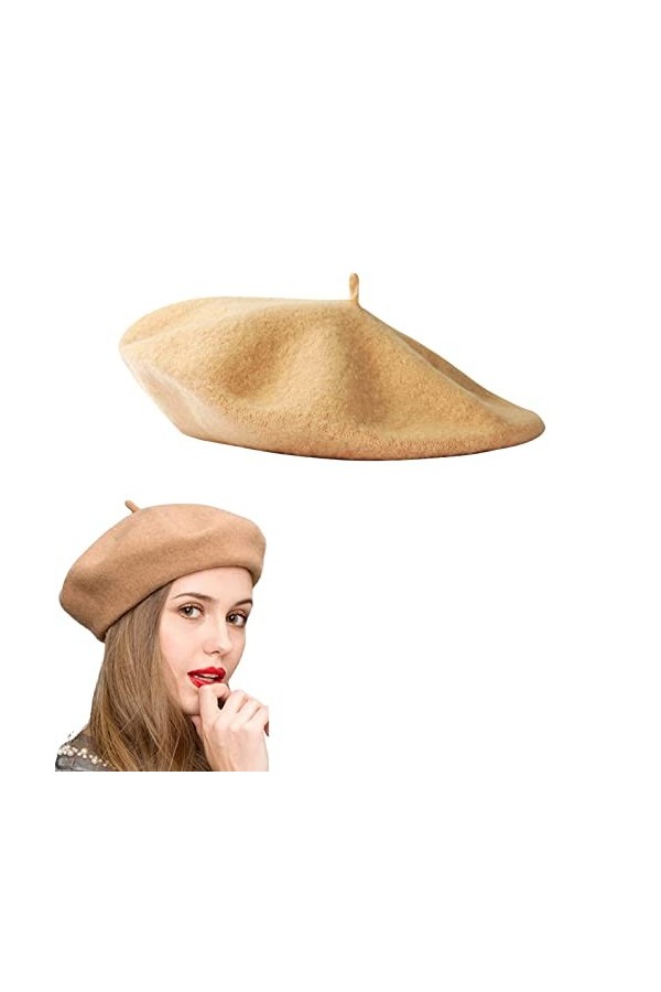 Béret,Vintage Béret,Béret Femme Vintage,Chapeau élégant Berret,Béret Français Classique,Béret Femme Hiver,Femmes Béret,Béret 