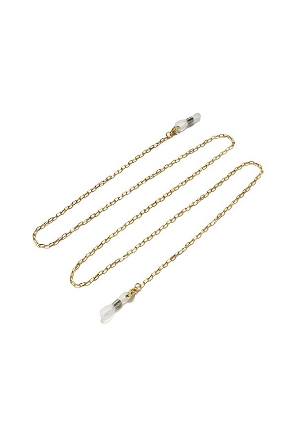 WEPINS Sangle de Lunettes chaînes de Lunettes for Femmes chaîne de Cou en Acier Inoxydable rétro Cordon de Lunettes élégant 