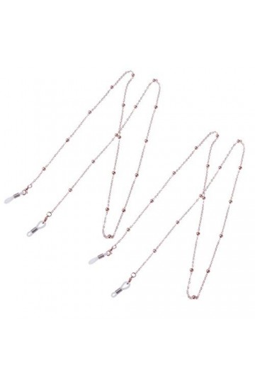 GALPADA 2 Pièces Chaîne Lunettes De Soleil Support De Sangle Chaîne De Retenue De Lunettes Lunettes Sangle De Sécurité Lunett