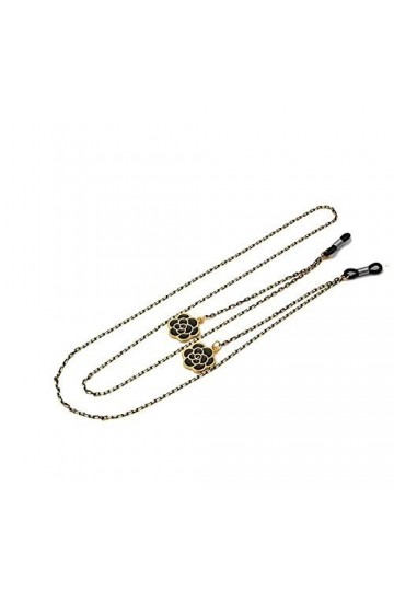 Cordons À Lunettes Chaîne Antidérapante De Lunettes De Soleil De Voyage De Chaîne De Perles Rondes En Métal Pour Éviter La Pe