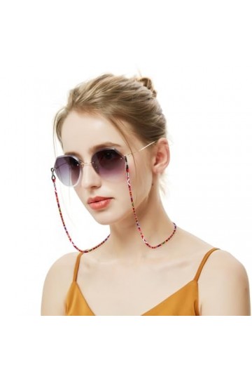 TRADERPLUS 7 pièces Lacet Lunettes, Lanière à Lunettes, Réglable Bracelet Chaîne Lunettes de Soleil Bracelet pour Lunettes po