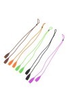 INOOMP 5 Pièces Cordons Lunettes De Soleil Chaîne De Lunettes Porte-Verres Chaîne De Lunettes Pour Lunettes Autour Du Cou Lun
