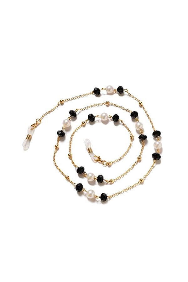 DJLORD Lunettes Longe Lunettes Chaînes for Femmes Perlé Multifonction Masque Chaînes Mode Lunettes Cordon