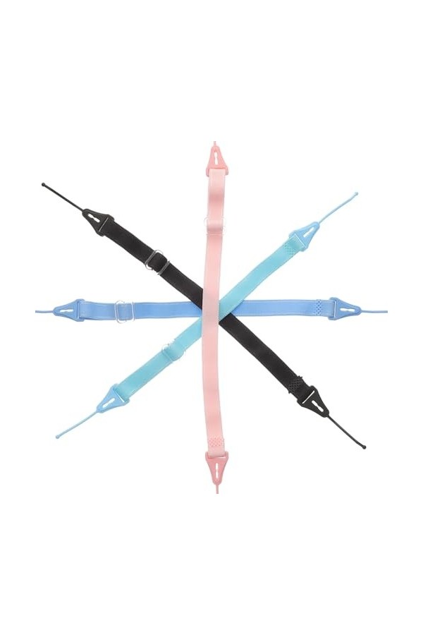 UKCOCO 4 Pièces Anti-Chute Chaîne De Lunettes Retenue De Lunettes Cordons De Lunettes De Soleil Lanière De Lunettes Quotidien