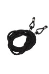 Sangle de lunettes en cuir réglable, corde de lunettes de soleil, chaîne de lunettes, bracelet de sport, cordons élastiques a