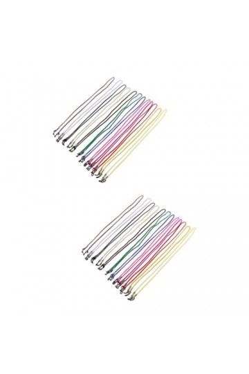 Uonlytech 48 Pcs Porte-Lunettes Collier Lunettes De Retenue Chaînes De Lunettes Cordon Mousse Sangle De Lunettes De Soleil Ch