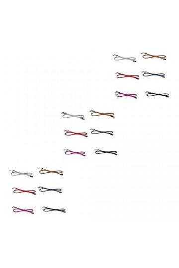 Housoutil 18 Pièces Lunettes De Sport Lunettes De Soleil De Sport Lunettes De Soleil De Sport Chaînes De Lunettes Cordons De 