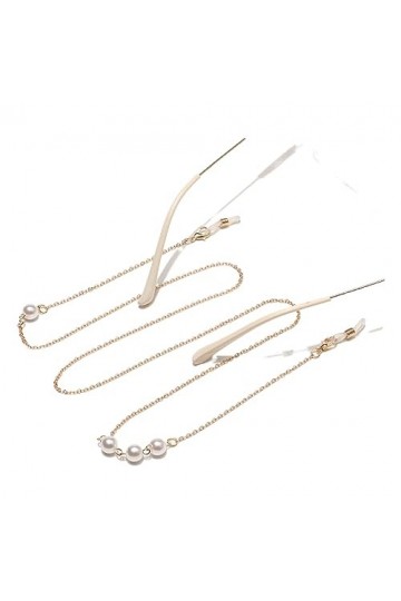 HczIon Chaîne Lunettes 2 Pièces Chaîne De Lunettes Chaîne À Lunettes Cordon De Protection Contre Les Chutes De Masque Lunette