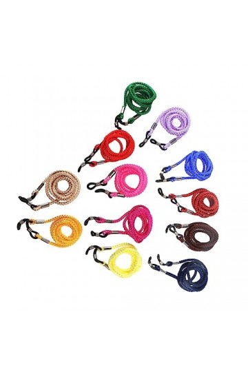 Mikikit 24 Pièces Porte-lunettes De Soleil Chaine Pour Lunette Des Lunettes Monture De Lunettes De Soleil