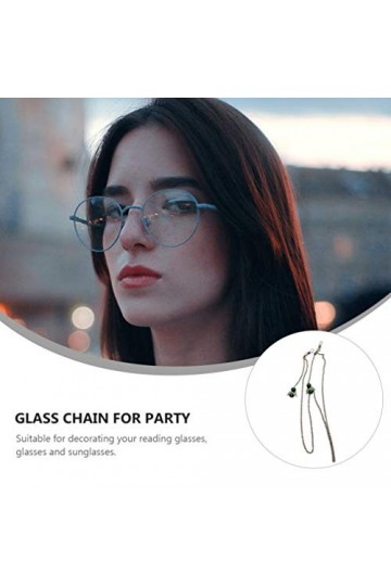 ifundom Cha?nes de Lunettes Femmes Lunettes Cha?ne Titulaire Face Cover Lanière de Cou Ange Charme Lunettes de Soleil Cha?ne 