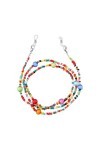 SANDNE Chaînes de lunettes en perles colorées bohème for femmes, lanières de lunettes de soleil, chaîne de cou antidérapante