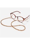 WOZOW Cordons de support pour femmes lunettes lunettes de soleil lanyards chaîne de sangle et chaînes accessoire Lunettes Sol