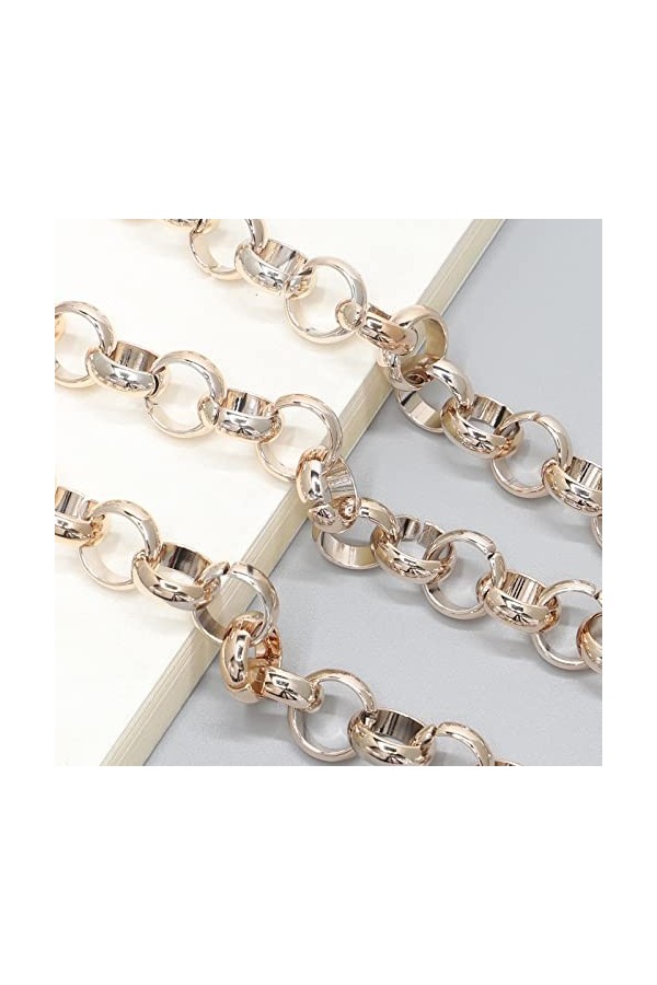 Gyrosphere Sangle Lunettes chaînes for Femmes métal Multifonction Cou chaîne élégant Cordon Porte-Lunettes chaînes