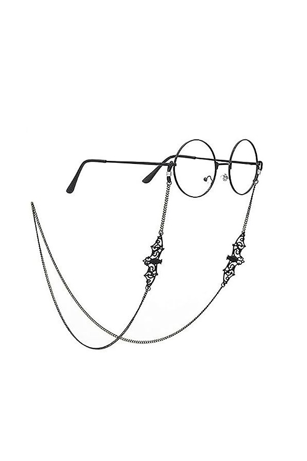 HczIon Chaîne Lunettes 2 Morceaux De Cordon De Lunettes,Chaîne De Lunettes Ajourées,Chaîne De Lunettes Pendentif Antidérapant