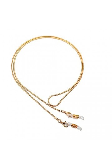 HczIon Chaîne Lunettes 2&nbsp;Pièces En Os De Serpent&nbsp;Chaîne De Lunettes Chaîne De Lunettes En Or Lunettes Chaîne À Neige Chaîne&nbsp;D