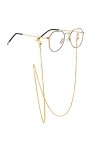 Chaîne de Lunettes Femme-Lunettes en Chaîne Cordon Pour Lunettes - Acier Inoxydable Chaîne Maille 1.8mm Gourmette pour Lunett