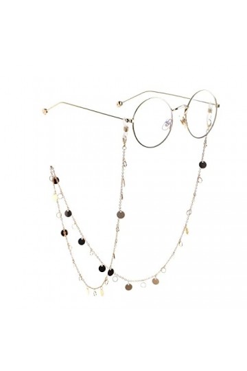 ENLLY Lunettes Chaînes De Lunettes for Femmes Métal Autour du Cou Sangle Vintage Mode Lunettes Cordon