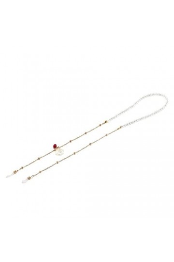 HOOENG Chaînes Sangle De Lunettes for Femmes Shell Pendentif Perlé Masque Chaînes Élégant Lunettes Chaîne Chaîne Titulaire Lu