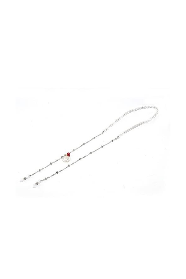 HOOENG Chaînes Sangle De Lunettes for Femmes Shell Pendentif Perlé Masque Chaînes Élégant Lunettes Chaîne Chaîne Titulaire Lu
