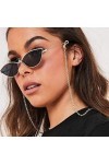Yienate Bohême Chaîne de lunettes pour femme avec chaîne en alliage - Accessoire de fixation de lunettes - Sangle de fixation
