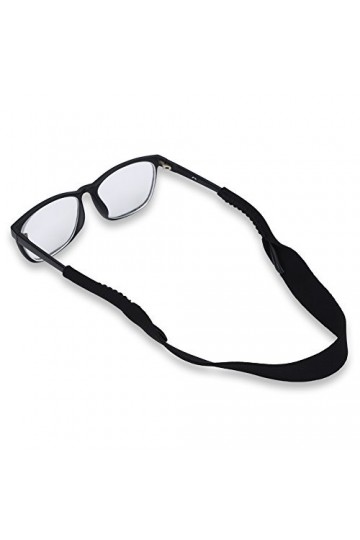 VGEBY Sangle de lunettes flottante, 5 pièces lunettes de sport sangle de cou élastique sangle de retenue cordon porte-chaîne 