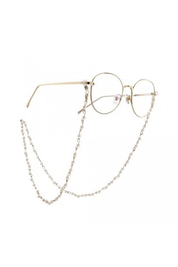 BAIJAC chaîne de Lunettes Sangle de Lunettes de chaînes for Femmes Cordon de Verres de Porte Délicat, Beau et Durable. Color