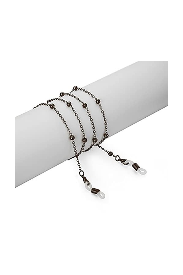 Wsnld Lunettes Chaîne pour Femmes Rétro Métal Lunettes De Soleil Lanières Lunettes Cordon Titulaire Courroie De Cou Corde Lun