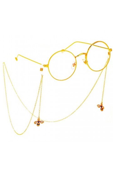 BAIJAC chaîne de Lunettes Chaînes Verres Longe for Femmes Verres de Cordon de Mode chaînes de Support Délicat, Beau et Durabl