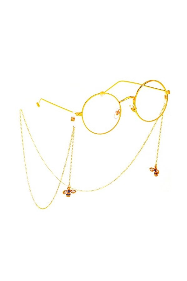 BAIJAC chaîne de Lunettes Chaînes Verres Longe for Femmes Verres de Cordon de Mode chaînes de Support Délicat, Beau et Durabl