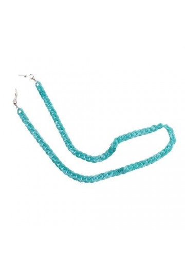 Chaîne de lunettes en acrylique, chaînes de cou, lanière pendentif, porte-masque, cordes for femmes, accessoires de cordon C