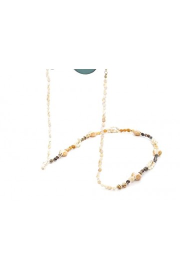 BAIJAC chaîne de Lunettes Perces de Lunettes Chaînes for Femmes Bohemian Face Face Mask Lanyard Fashion Eyewear Retainer Lune