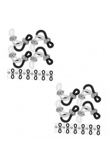 Didiseaon 40 Pièces Boucle Antidérapante Pour Chaîne De Lunettes Extrémités De Connecteur De Lunettes Extrémité De Support De