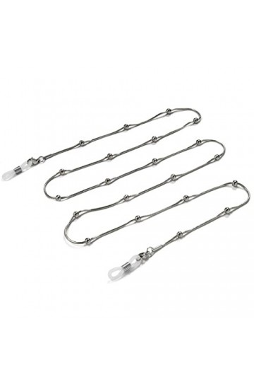 HIJAN Chaînes sangle de lunettes for femmes rétro placage en acier inoxydable chaînes de porte-lunettes élégantes Color : ar
