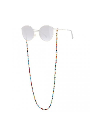 KELITCH Porte-Lunettes De Soleil Retenues De Sangle Perles Miyuki Cordons De Chaîne De Lunettes Colliers De Lunettes Chaîne D